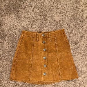 corduroy skirt